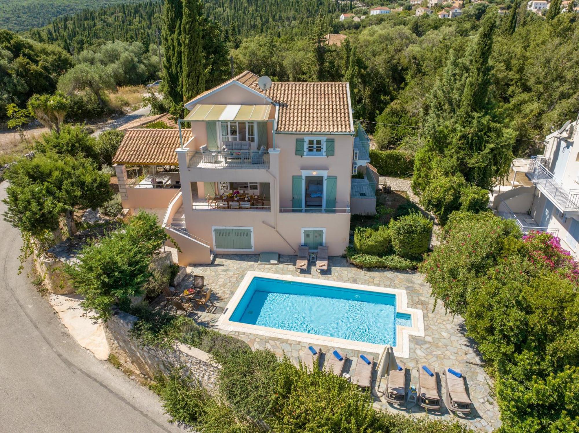 Villa Garden House, Up To 8Px 1Km From Fiskardo à Tselendáta Extérieur photo