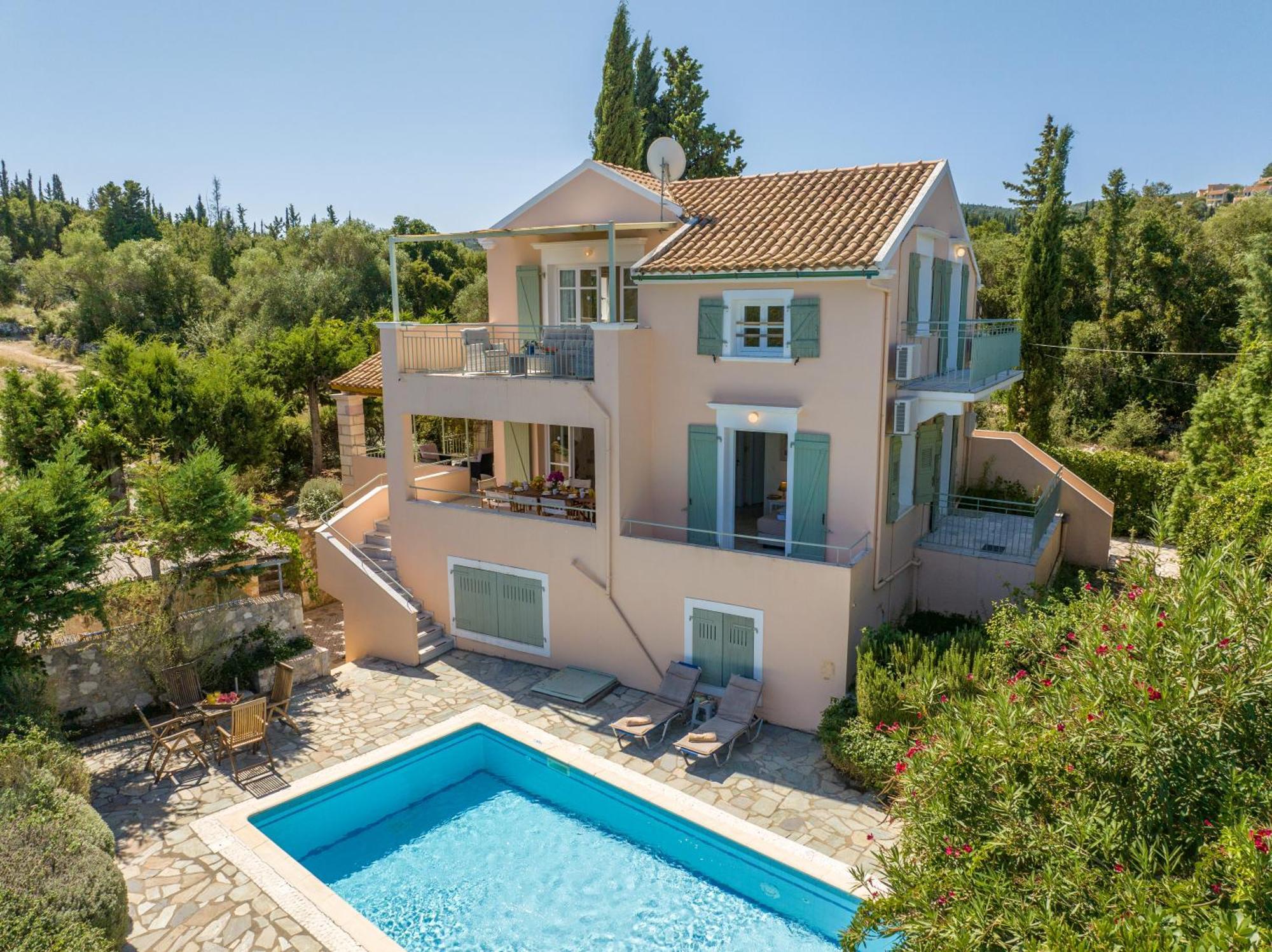 Villa Garden House, Up To 8Px 1Km From Fiskardo à Tselendáta Extérieur photo